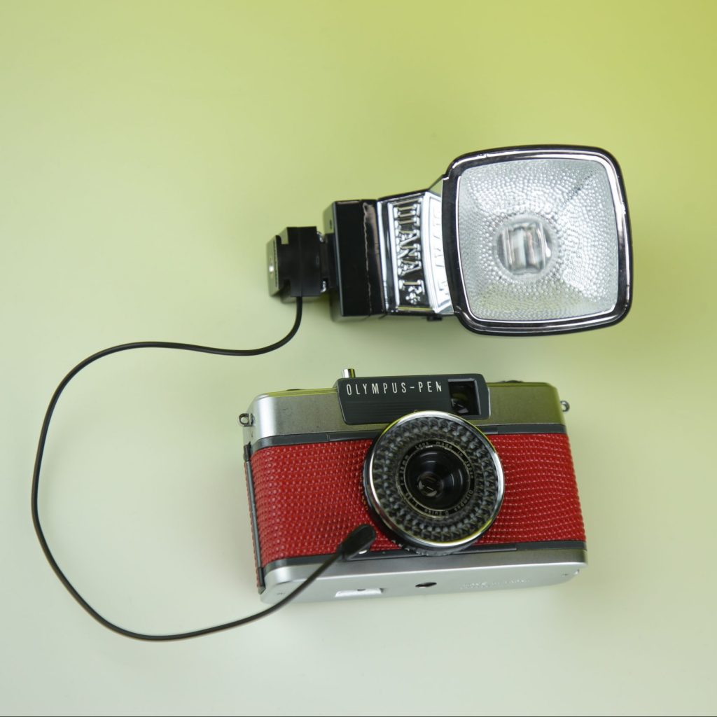 【整備済・完動品】 OLYMPUS PEN EE-3 深緑